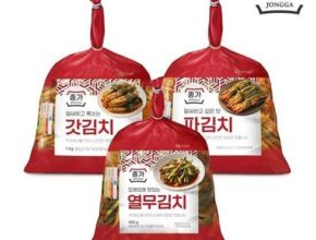 초특가 갓김치 1kg  열무김치 900g 추천상품