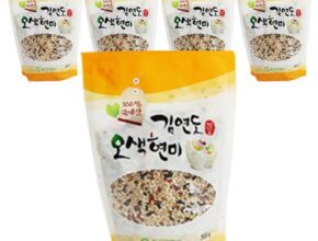 만족도 1위 오색현미 500g X 12봉  쌀귀리 500g X 3봉 총15봉 추천상품