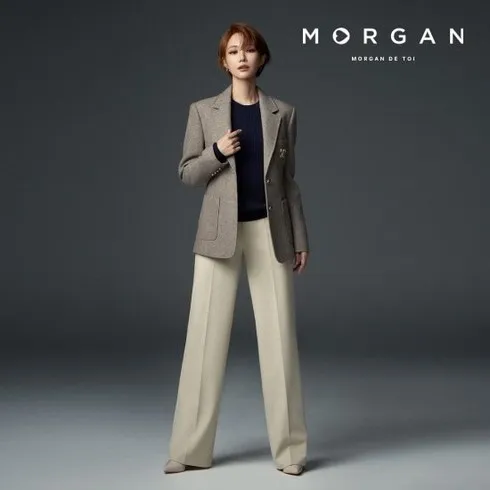 만족도 1위 MORGAN 와이드 턱 팬츠 베스트5