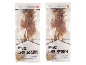 가장 많이팔린 울릉도 마른 오징어 210g2팩  총 6마리 베스트5