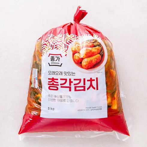 가장 많이팔린 총각김치5kg 베스트5